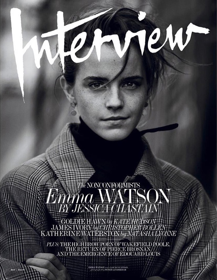 Emma Watson《Interview》雜志2017年5月號(hào)