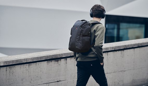 都市新秀，耳機族必備——Wenger威戈德萊蒙系列商務雙肩背包全新上市
