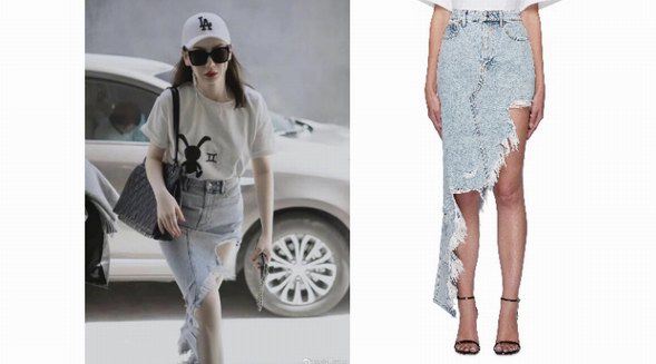 戚薇清爽夏日裝扮，盡現(xiàn)吸睛十足時(shí)髦造型