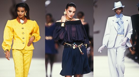 永不過(guò)時(shí)的經(jīng)典秀場(chǎng)｜圣羅蘭1989秀場(chǎng)回顧